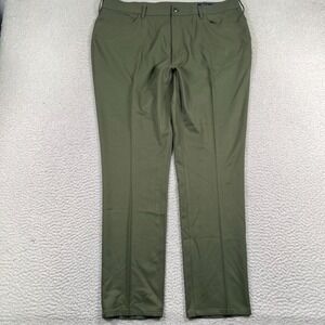 Polo Ralph Lauren Performance Tech Pant‎ 40x32 Straight Chino Green Travel Golf